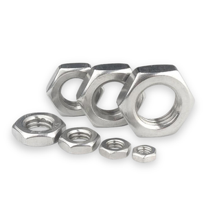 Thv ốc vít Việt Nam DIN 439 / ISO 4035 A2 thép không gỉ Hex mứt Nut, khóa Nut cho A2 thép không gỉ Hội đồng - Product Image 3