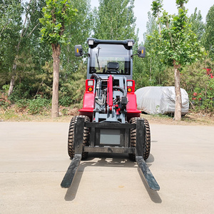 4 ổ bánh xe tuyết làm sạch trang trại vườn <span class=keywords><strong>loader</strong></span> dy840 CE được phê duyệt khớp nối kết thúc trước Kính thiên văn Bánh Xe Tải - Product Image 6