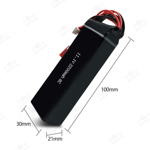 Lifepo4แบตเตอรี่ลิเธียมโพลิเมอร์2200mAh 8C 11.1V ชาร์จได้สำหรับการควบคุมระยะไกลทิฟฟานี่บิน JR FUTABA - Product Image 2