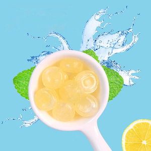 Internet người nổi tiếng muối biển chanh có hương vị kẹo cứng đóng gói riêng trong túi Halal ngọt mặn hương vị trái cây kẹo - Product Image 3