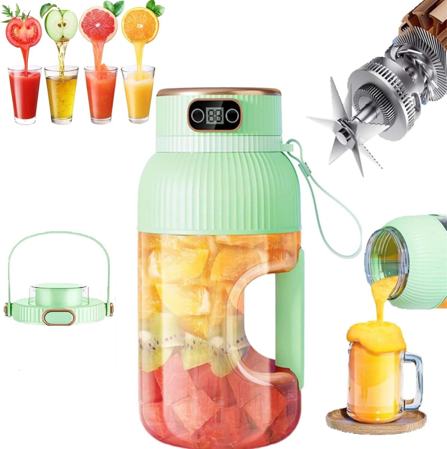 สีเขียว