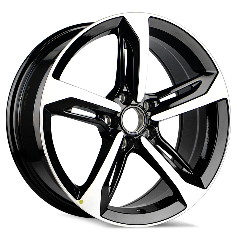Crocodile leather - black glossy finish