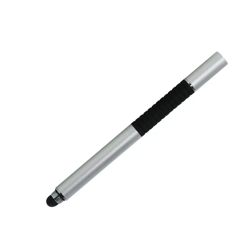 Stylus 2 in 1 stylus silikon vantuz metal dokunmatik ekran disk boyama çok fonksiyonlu kapasitif kalem