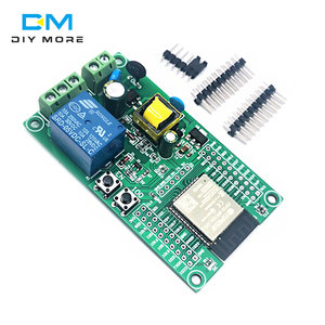 ESP32 tek röle geliştirme kurulu AC90-250V ESP32 geliştirme kurulu I/O Port UART programı indir portu 4M bayt flash