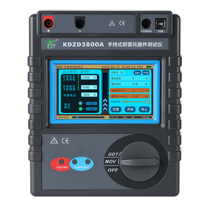 Instrumento preciso Probador de componentes de protección contra rayos Dispositivo de pararrayos Prueba electrónica aislada - Product Image 1