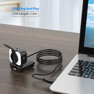 Chinesische Fabrik 1080P Full HD Webcam USB-Web kamera mit CMOS-Bildsensor und Stativ ständer Maximale Auflösung 4K - Product Image 4