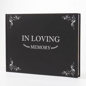 Funeral Guest Registry Sign in Book in Loving <strong>Memory</strong> Funeral Guest Book in Loving <strong>Memory</strong> - Product Image 1