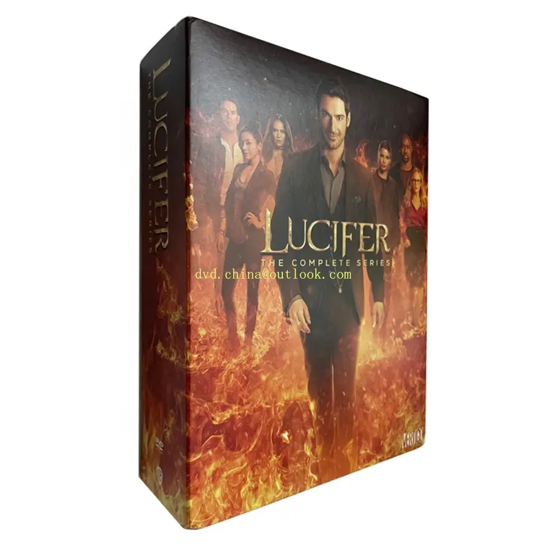 Lucifer temporada 1-6 a série completa dvd box set atacado filmes dvd série de tv