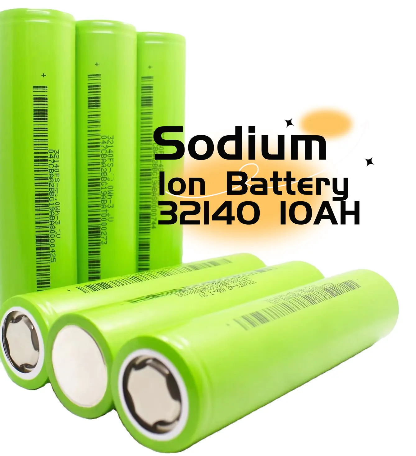 Sib 32140 batteria agli ioni di sodio 3V celle 33140 10ah produttore produttori di ioni di sodio 112wh/kg scooter HiNa batteria al sodio
