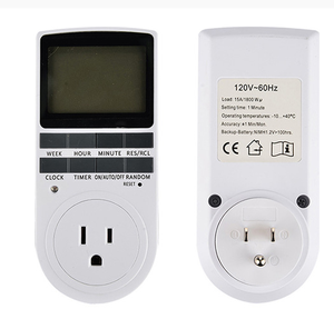 Elektronische digitale Timer-Schalter buchse Küchen-Timer-Steckdose Programmier bare Timing-Buchsen steuerung 220V EU US UK AU-Stecker - Product Image 4