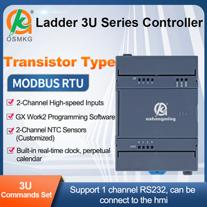 Oshangming Plc Programming Controller <strong>4</strong> <strong>Input</strong> <strong>4</strong> Transistor <strong>Output</strong> PLC Industry Control <strong>4</strong> Pulse Modbus Rtu with RS232 RS485