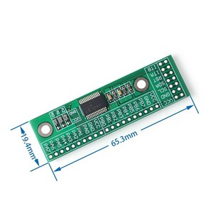 MCP23017 I2C Schnittstelle 16-Bit-E/Ausziehungsmodul Pin Board IIC zu GIPO Konverter 25mA1 Antrieb Versorgung für Arduino und C51