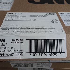 3M 45090 3 Inch Rubber <strong>Backer</strong> <strong>Pad</strong> Thin Hook Loop Sanding <strong>Pad</strong> Pallet Angle Grinder Polisher Polishing Back-<strong>up</strong> <strong>Pad</strong> - Product Image 3