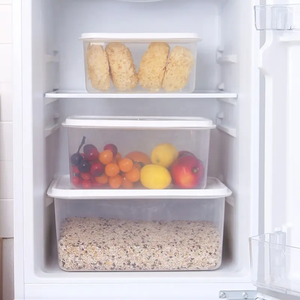食品储物盒大容量多功能透明容器盒食品塑料容器 - Product Image 3