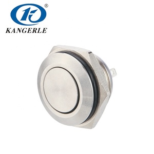 Chinakel 16mm interruttore a pulsante testa piatta scatola pulsante in metallo interruttore a pulsante - Product Image 2