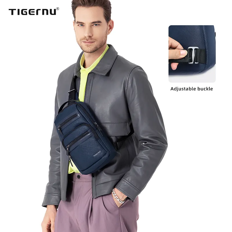 Tigernu T-S8173 borsa per cellulare impermeabile per laptop da 7.9 pollici borsa a tracolla di lusso borsa a tracolla da uomo personalizzata