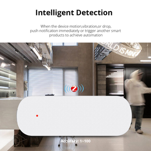 Zemismart Zigbee Беспроводной умный датчик вибрации ABS интеллектуальная сигнализация системы домашней безопасности SmartLife SmartThins - Product Image 2