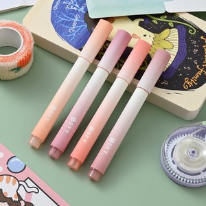 Gradual Color <strong>Highlighters</strong>,<strong>Chisel</strong> <strong>Tip</strong> Marker <strong>Highlighters</strong>,for Journal Bible Notes,Assorted Color,4-Pack - Product Image 1