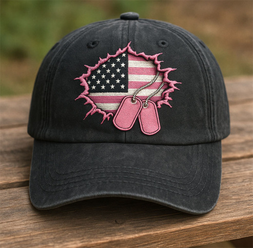 Pink flag
