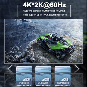 Mini 4K 60Hz HDMI2.0 Over Single-Core Multimode Fiber Extender - Product Image 6