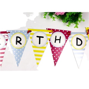 Wholesale Various Design Logo Printed Event Display Pennant <strong>Triangle</strong> <strong>Bunting</strong> <strong>Flags</strong> - Product Image 5