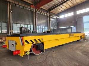 Veicolo della piattaforma di trasferimento ferroviario da 20 tonnellate controllato elettricamente per la costruzione di varie applicazioni attrezzature per la movimentazione dei materiali - Product Image 3