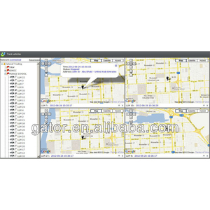高度稳定的 GPS 跟踪软件管理汽车卡车巴士物流软件