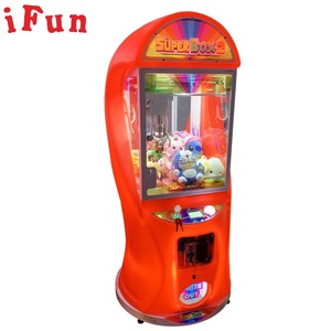 Fabrika toptan 4 renkler süper kutu 2 jetonla çalışan hediye fatura alıcı ile otomat pençe makinesi - Product Image 4