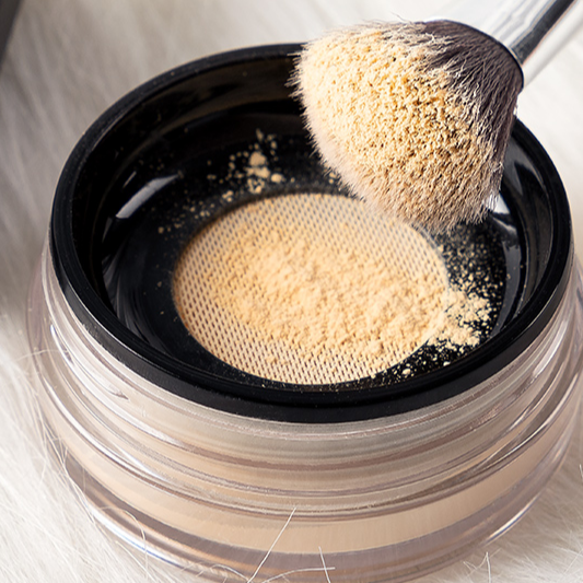 Customized Multi-functional Matte Two-color Oil Control Loose Powder Makeup Powder Vegan Talc-free Powder