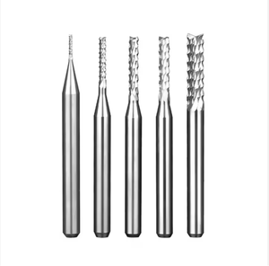 Factory Direct British Uncoated PCB Milling <strong>Cutter</strong> ET-Type Hard Alloy with Customizable Blade Length Diameter for PCB Drilling - Product Image 1