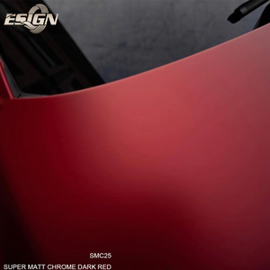 ICE FILM SUPREME <strong>RED</strong> Vinyl Wrap for Car Vehicle Exterior Roll Surface Protective Film Self-adhesive Sticker <strong>Decal</strong> - Product Image 4