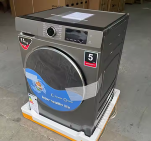 Z High-quality 14kg Fully Automatic Drum Washing Machine, Front-loading Model. Ideal for Cleaning and Drying Clothes. - Product Image 2