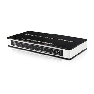 4K 5x1 HDMI Switch with Audio Extractor ARC Audio for <strong>PS4</strong> HDTV Blu-Ray with Optical TOSLINK 3.5mm R/L Audio IR <strong>Remote</strong> Control - Product Image 4