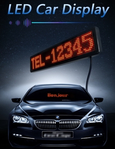 Pantalla de panel Led Mensaje de desplazamiento Pantalla de panel LED ventana trasera pantalla LED de coche - Product Image 2