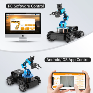 Hiwonder ArmPi Pro Himbeer Pi ROS Roboterarm Entwickler Kit mit 4WD Mecanum Rad Chassis Open Source Roboter Auto - Product Image 5