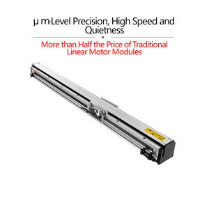 Suspensión magnética de doble riel, máquinas herramientas CNC lineales, carga de movimiento lineal Horizontal, módulo de 35kg, mesa deslizante de Motor lineal - Product Image 2