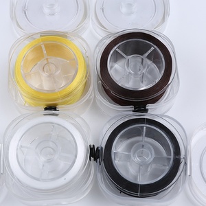 1Roll Transparent <strong>Elastic</strong> Crystal Line Beading <strong>Cord</strong> <strong>String</strong> Wire Thread for Jewelry Making Bracelet Accessories - Product Image 2