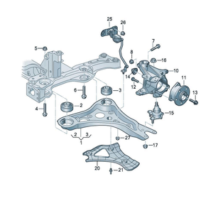 New Arrive OE L1ED407151 1ED407152 Electric VehicleArm Triangle for ID3 - Product Image 4