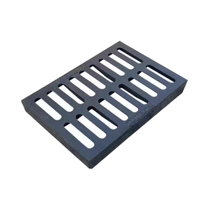 <span class=keywords><strong>Heavy</strong></span>-<span class=keywords><strong>Duty</strong></span> Nodulair Gietijzeren Rooster Afvoerafdekkingen Voor Buiten Parkeerplaats Riool En Drainagesysteem Betonnen Kanaalvloeren - Product Image 1
