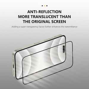 Tùy Chỉnh HD 2.5D 9H Đầy Đủ Bìa Điện Thoại Di Động Tempered Phim Glass Điện Thoại Bảo Vệ Màn Hình Cho iPhone 15 14 13 12 11 Pro Max - Product Image 5