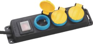 Toma de corriente de extensión de enchufe múltiple IP44 16A personalizable a la venta fácil de usar con soportes a prueba de agua - Product Image 4