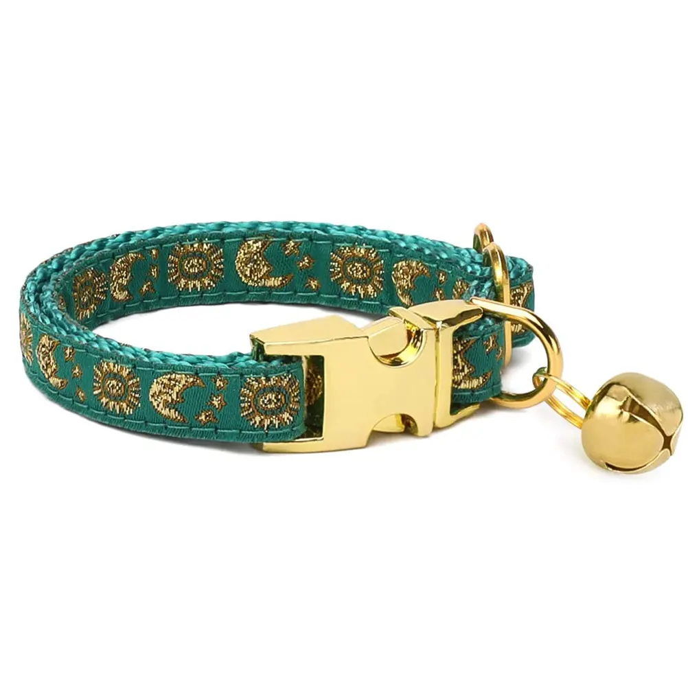 Lune stelle Suns Hound Collar disegni multipli Crescent Celestial Dog Collar Hound