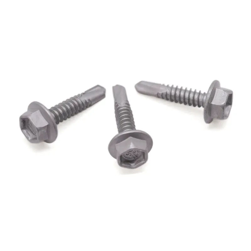 Aluminum Drill Point Hex Head Screw Plain and Zinc Finish Thread Size OEM Supported Rod Ends and Cap Head Bolts