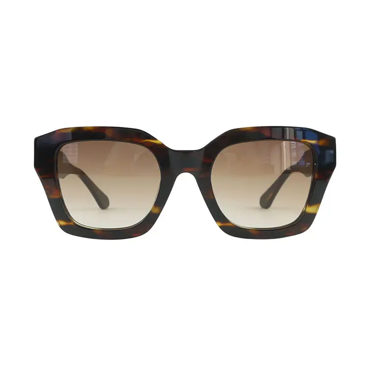 Óculos de sol unissex da moda uv400, óculos de sol com armação de uv400, óculos de sol personalizados, para homens e mulheres, logotipo retrô de grandes dimensões, acetato unissex 2021