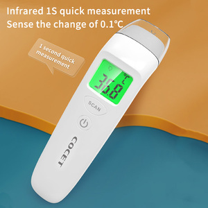 Forehead <strong>Thermometer</strong> Non Contact Infrared Digital <strong>Thermometer</strong> <strong>With</strong> Fever Alarm LCD Display and <strong>Memory</strong> <strong>Function</strong> Ideal - Product Image 2