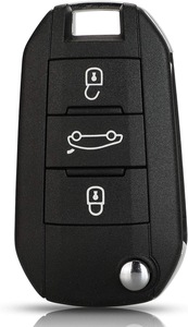 เปลือกกุญแจรถมี3ปุ่มอะไหล่สำหรับ C4L Citroen สำหรับ Peugeot 208 508 500 - Product Image 2