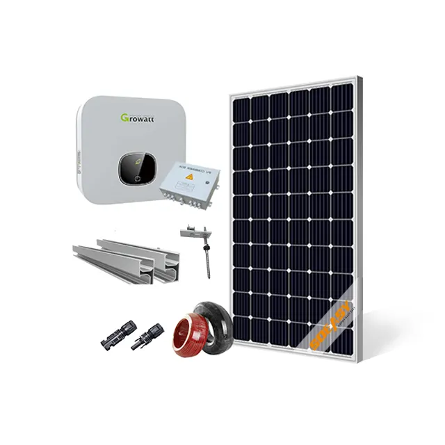 SOEASY Painel Monofásico 10kw de Energia 220v 380v Sistema Solar