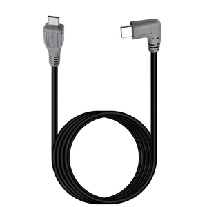 弯头90度左右角USB 3.1 C型公到微型USB 5针B公转换器OTG适配器数据线 - Product Image 4