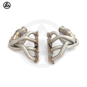 CSZ yüksek kalite ücretsiz akış paslanmaz çelik Manifold başlığı Ferrari 458 4.5L düz boru başlıkları için - Product Image 2
