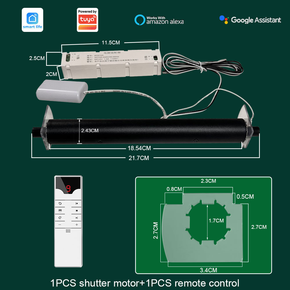 Black WiFi Motor+ Remote Controller